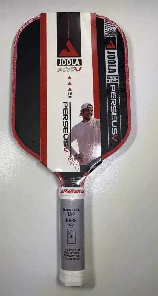 JOOLA Ben Johns Perseus Pro V 16mm Pickleball Paddle, Textured Carbon Fiber Surface, Elongated Shape thumbnail 2